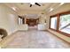 Breakfast nook area with view into the kitchen at 7045 Edna Ave, Las Vegas, NV 89117