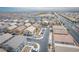 Aerial view of houses and community at 7455 Snowy Owl St # 102, North Las Vegas, NV 89084