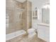 Bathroom with shower, toilet, and vanity at 8725 W Flamingo Rd # 110, Las Vegas, NV 89147