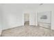 Bedroom with mirrored closet and wood-look floors at 8725 W Flamingo Rd # 110, Las Vegas, NV 89147