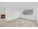Bedroom with wood-look floors and fireplace view at 8725 W Flamingo Rd # 110, Las Vegas, NV 89147