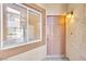 Unit entrance with updated door and window at 8725 W Flamingo Rd # 110, Las Vegas, NV 89147