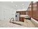 Kitchen with granite countertops and stainless steel appliances at 8725 W Flamingo Rd # 110, Las Vegas, NV 89147