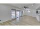 Living room featuring hardwood floors and sliding glass doors at 1203 Tamerack Ave, Las Vegas, NV 89106