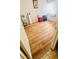 Bright bedroom with wood-look flooring and large window at 1825 Ann Greta Dr, Las Vegas, NV 89108