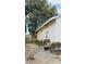 Side of house with satellite dishes and landscaping at 1825 Ann Greta Dr, Las Vegas, NV 89108