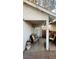 Cozy patio with seating area and plenty of potted plants at 1825 Ann Greta Dr, Las Vegas, NV 89108