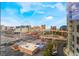 Vibrant city view showcasing the Ferris Wheel and skyline, seen from a high-rise window at 211 E Flamingo Rd # 412, Las Vegas, NV 89169
