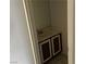 Powder room featuring vanity with sink and framed mirror at 2638 Aracatuba Ave, Las Vegas, NV 89121