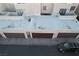 Aerial view of building complex with garages at 2663 Aracatuba Ave, Las Vegas, NV 89121