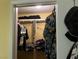 Spacious closet with shelving and hanging rods for ample storage at 2663 Aracatuba Ave, Las Vegas, NV 89121