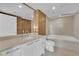 Bathroom with soaking tub and modern vanity at 322 Karen Ave # 1903, Las Vegas, NV 89109