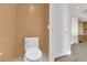 Clean bathroom with toilet and neutral walls at 322 Karen Ave # 1903, Las Vegas, NV 89109