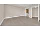 Bedroom with wood-look floors and bathroom and closet access at 322 Karen Ave # 1903, Las Vegas, NV 89109