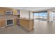 Modern kitchen features granite countertops and stainless steel appliances at 322 Karen Ave # 1903, Las Vegas, NV 89109