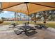 Covered picnic area with tables, grills, and shade at 3318 N Decatur Blvd # 1122, Las Vegas, NV 89130