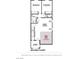 Second floor plan with two bedrooms and great room at 353 Ukelele Pl # Lot 149, Henderson, NV 89015