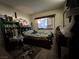 Bedroom with double bed and window at 3620 Park Oliver Dr, Las Vegas, NV 89110