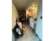 Laundry room with washer, dryer, and storage at 3620 Park Oliver Dr, Las Vegas, NV 89110