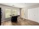 Bright breakfast nook with a table and chairs, adjacent to kitchen at 4924 Conglobate St, Las Vegas, NV 89122