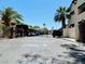Gated entrance to the community with parking at 5086 Jeffreys St # 201, Las Vegas, NV 89119