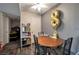 Small dining area with a round table and four chairs at 5261 Mission Carmel Ln # 202, Las Vegas, NV 89107