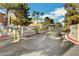 Gated entrance to the community with security features at 5261 Mission Carmel Ln # 202, Las Vegas, NV 89107