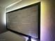 Textured headboard with ambient lighting at 6276 Olde Lockford Ct, Las Vegas, NV 89139