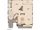 Floor plan featuring a kitchen, dining room, and living room at 6276 Olde Lockford Ct, Las Vegas, NV 89139
