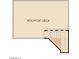 Layout of a rooftop deck, accessible by stairs at 6276 Olde Lockford Ct, Las Vegas, NV 89139