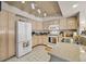 Bright kitchen with granite countertops and stainless steel appliances at 7950 W Flamingo Rd # 1054, Las Vegas, NV 89147