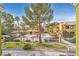 Inviting community pool and landscaped grounds at 7950 W Flamingo Rd # 1054, Las Vegas, NV 89147