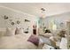 Charming bedroom with a comfy bed and a hanging chair at 9113 Golden Eagle Dr, Las Vegas, NV 89134