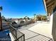 Spacious deck overlooks a sparkling pool and scenic mountain views at , Las Vegas, NV 89110