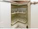 Corner kitchen cabinet with rotating shelves for maximizing storage at 1403 5Th Pl, Las Vegas, NV 89104