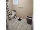 Clean bathroom with toilet and shower at 2109 Juana Vista St, Las Vegas, NV 89102