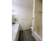 Bathroom with bathtub, single vanity, and modern fixtures at 2132 Fred Brown Dr, Las Vegas, NV 89106