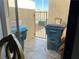 Outdoor patio with view of the gated entry for a sense of added security at 2679 Jacyra Ave, Las Vegas, NV 89121