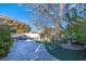 Backyard oasis featuring a pool, stone patio, landscaping, and privacy at 2794 Evening Rock St, Las Vegas, NV 89135