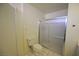 Clean bathroom with shower and toilet at 3126 Asoleado Cir, Las Vegas, NV 89121