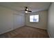 Bright bedroom with carpeting, ceiling fan and window at 3126 Asoleado Cir, Las Vegas, NV 89121