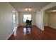 Simple dining room featuring hardwood floors and natural light at 3126 Asoleado Cir, Las Vegas, NV 89121