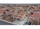 Aerial view of house and surrounding neighborhood at 319 Horse Pointe Ave, North Las Vegas, NV 89084