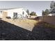 Backyard with gravel and climbing structure at 3807 Aspen Creek Ave, North Las Vegas, NV 89031