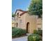 Attractive 2 story condo building with landscaping and walkway at 3815 Juno Beach St # 203, Las Vegas, NV 89129