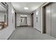 Elegant hallway with modern flooring and elevator access at 4471 Dean Martin Dr # 2000, Las Vegas, NV 89103