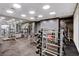 Weight training area in a fitness center featuring modern equipment and mirrored walls at 4565 Dean Martin Dr # 102, Las Vegas, NV 89103