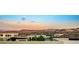 Stunning sunset view overlooking the valley and mountain ranges at 5 Highland Cove Ln, Henderson, NV 89011