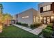 Contemporary home with landscaped walkway at 5 Highland Cove Ln, Henderson, NV 89011