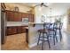 Kitchen features stainless steel appliances and ample cabinetry at 528 Copper View St, Henderson, NV 89052